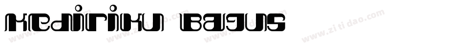 Kediriku Bagus字体转换